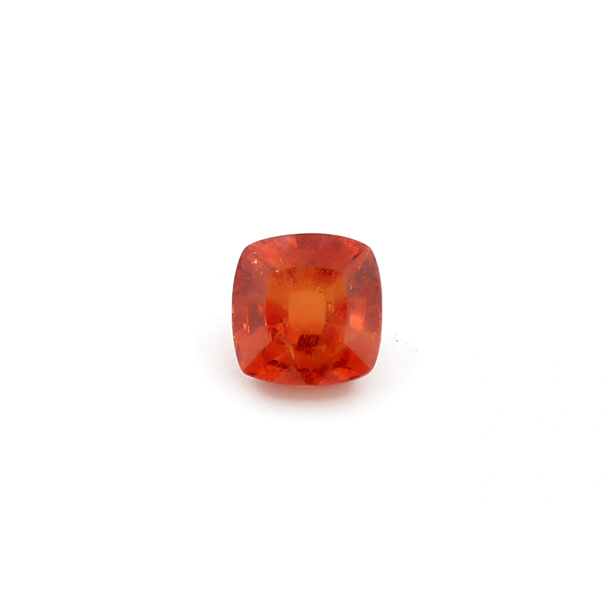 Grenat Spessartite couleur Mandarin - Taille Coussin facette (2.120 ct)
