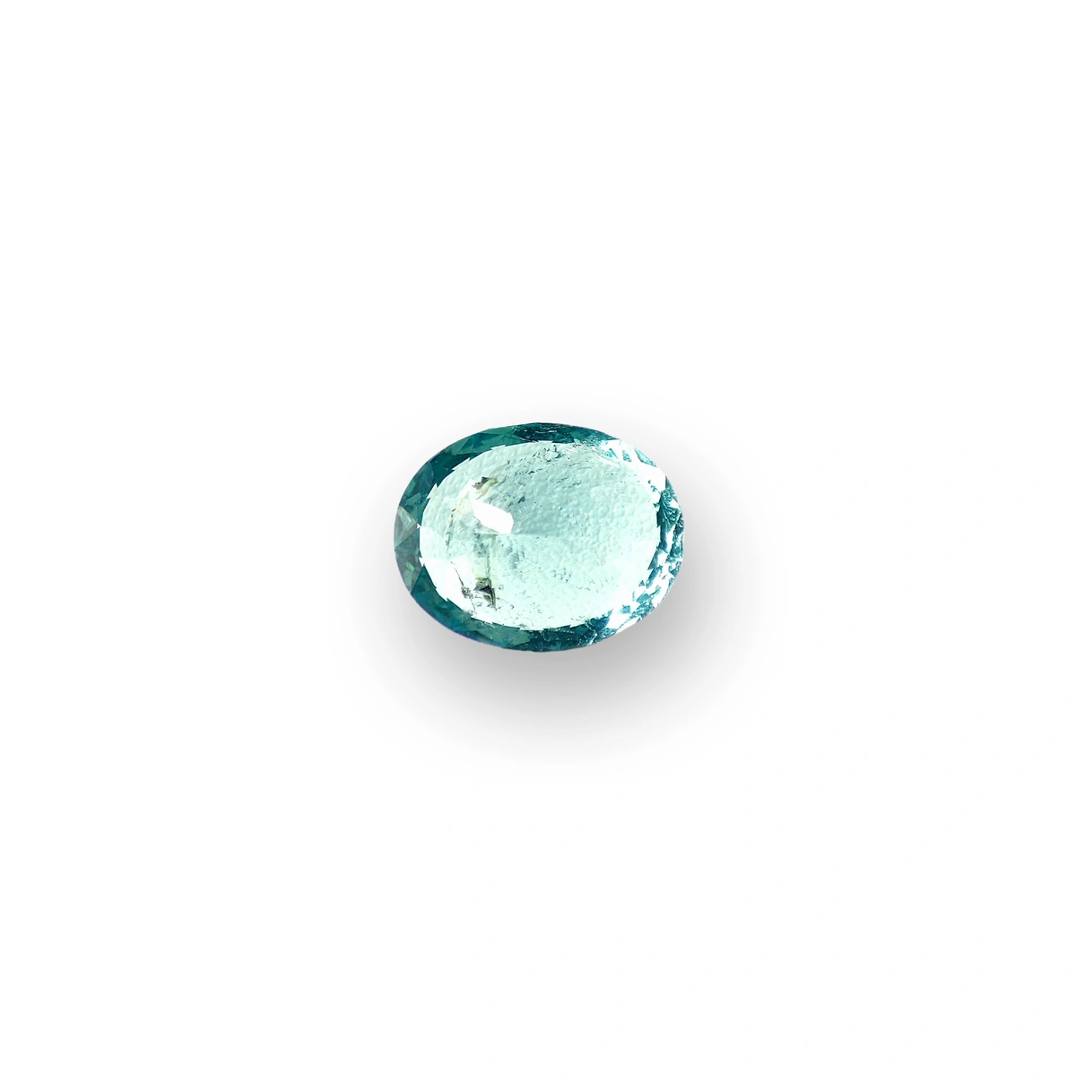 Tourmaline Indicolite - Taille Ovale Facette (10.025 ct)