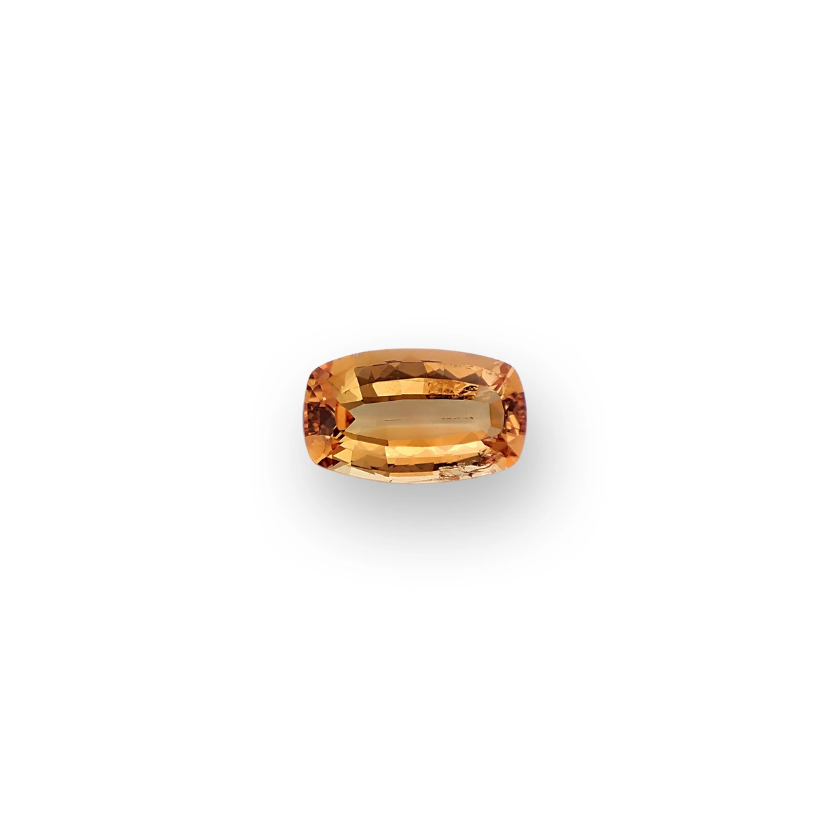 Topaze Impriale - Taille Coussin Facett (4.12 ct)