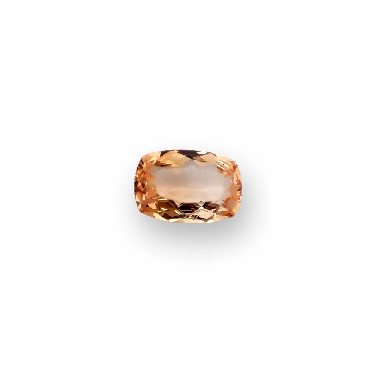 Topaze Impriale - Taille Coussin Facett (2.82 ct)