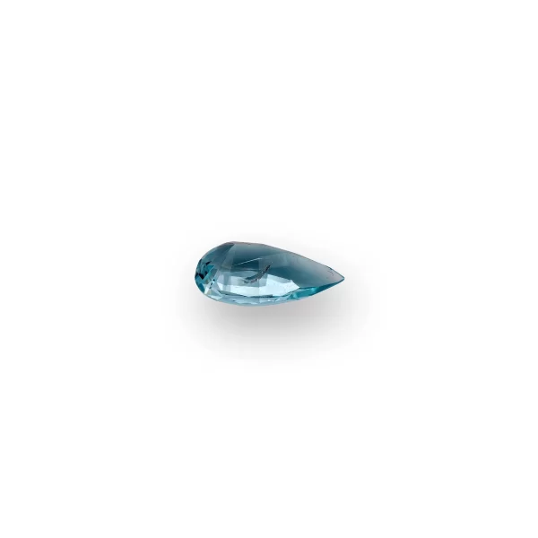 Aigue Marine - Taille Poire facette (7.140 ct)