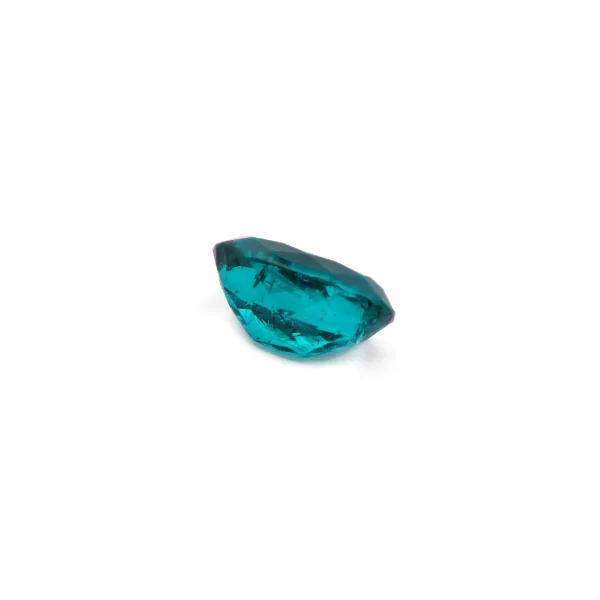 Tourmaline Indicolite couleur Paraiba - Taille Coussin Facett (9.61 ct)