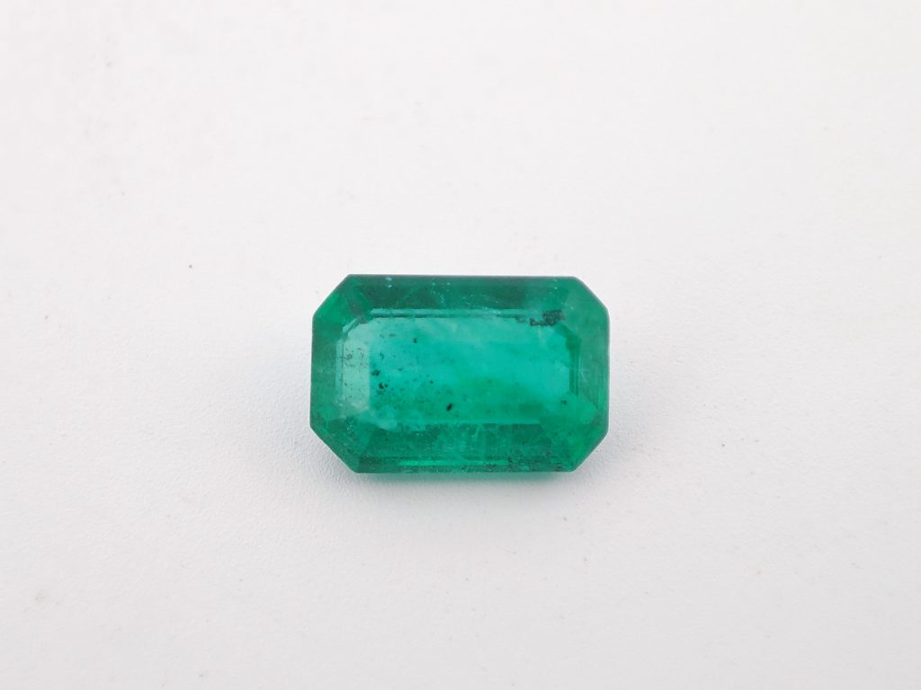 Emeraude reclangle du brezil 1,2 ct