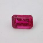 Tourmaline Rubellite rectangle 1,67 ct