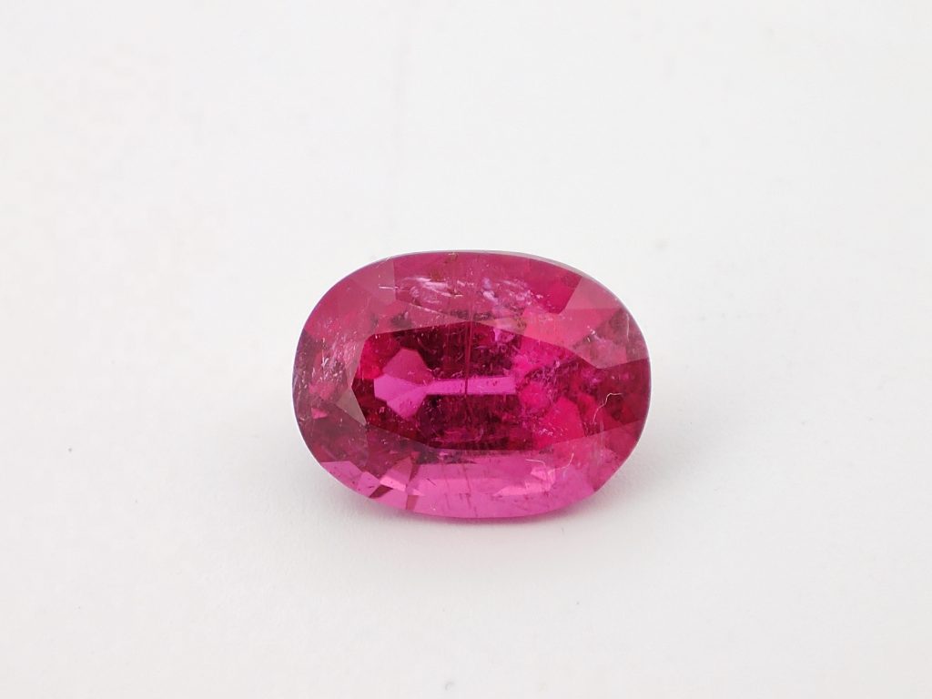 Tourmaline Rubellite – Taille Coussin (1,91 ct)