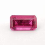 Tourmaline Rubellite rectangle 1,985 ct