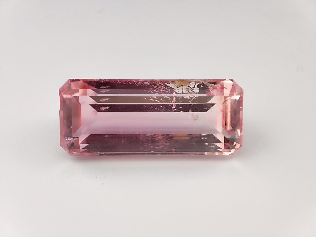 Tourmaline Rose rectangle 8,5 ct